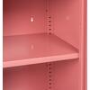 ΜΕΤΑΛΛΙΚΟ ΝΤΟΥΛΑΠΙ ΒΙΤΡΙΝΑ CARIL HM9569.03 PASTEL ΡΟΖ 50x37-40x102Y εκ.