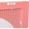 ΜΕΤΑΛΛΙΚΟ ΝΤΟΥΛΑΠΙ ΒΙΤΡΙΝΑ CARIL HM9569.03 PASTEL ΡΟΖ 50x37-40x102Y εκ.