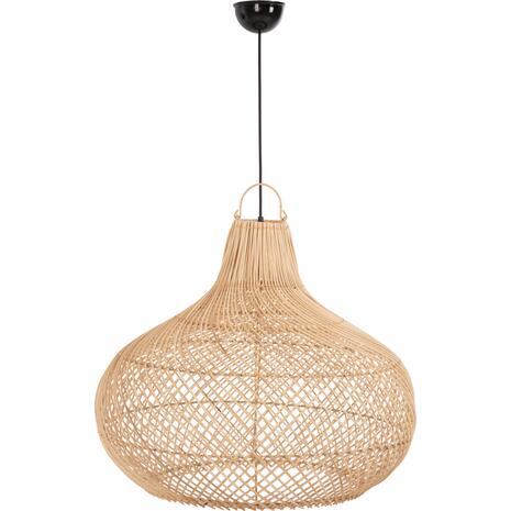 ΦΩΤΙΣΤΙΚΟ ΟΡΟΦΗΣ ΚΡΕΜΑΣΤΟ HM7860 ΦΥΣΙΚΟ RATTAN ΣΕ ΦΥΣΙΚΟ ΧΡΩΜΑ Φ54x46-141Υεκ.