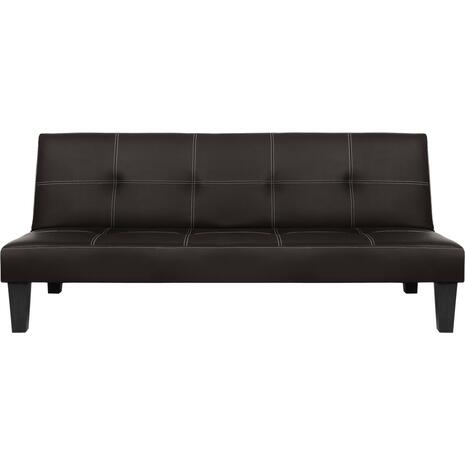 ΚΑΝΑΠΕΣ ΚΡΕΒΑΤΙ 3Θ HM3002.04 ΚΑΦΕ PU ΜΕ ΓΑΖΙΑ 186x90x82