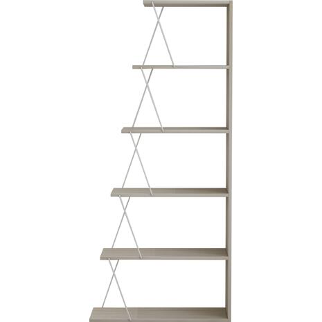 ΒΙΒΛΙΟΘΗΚΗ ΜΕΛΑΜΙΝΗΣ MINI TARS SONOMA ΛΕΥΚΟ HM2241.11 65x22-24x146Υεκ.