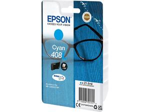 Μελάνι εκτυπωτή InkJet Epson 408L  21,6ml Cyan (C13T09K24010) (Cyan)