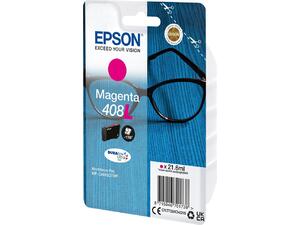 Μελάνι εκτυπωτή InkJet Epson 408L 21,6ml Magenta (C13T09K34010) (Magenta)