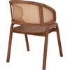 ΠΟΛΥΘΡΟΝΑ ΜΑΣΙΦ ΞΥΛΟ ΤEAK & RATTAN ΠΛΑΤΗ ΦΥΣΙΚΟ 57x62x83Υεκ.HM9402.01