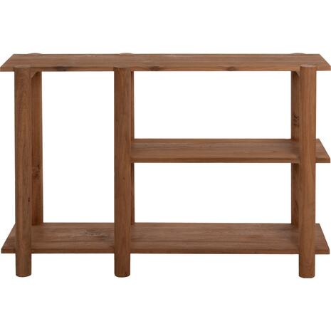 ΚΟΝΣΟΛΑ KUTAI HM9638 ΑΝΑΚΥΚΛΩΜΕΝΟ ΞΥΛΟ ΤΕΑΚ ΣΕ ΦΥΣΙΚΟ RUSTIC 120x35x80Yεκ.