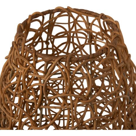 ΦΩΤΙΣΤΙΚΟ ΔΑΠΕΔΟΥ HM7877 RATTAN ΣΕ ΦΥΣΙΚΟ ΧΡΩΜΑ Φ24x62Yεκ.