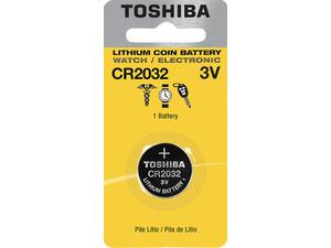 Αλκαλική μπαταρία TOSHIBA λιθίου CR2032 (1 τεμάχιο)