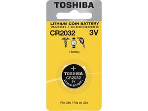 Αλκαλική μπαταρία TOSHIBA λιθίου CR2032 (1 τεμάχιο)