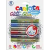 Χρυσόκολλα CARIOCA Glitter 10,5ml Mix σετ 6 χρωμάτων (42112)