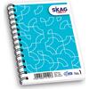 Μπλοκ Σπιράλ Skag "High Notes" No1 Ριγέ 79x111mm σε διάφορα σχέδια