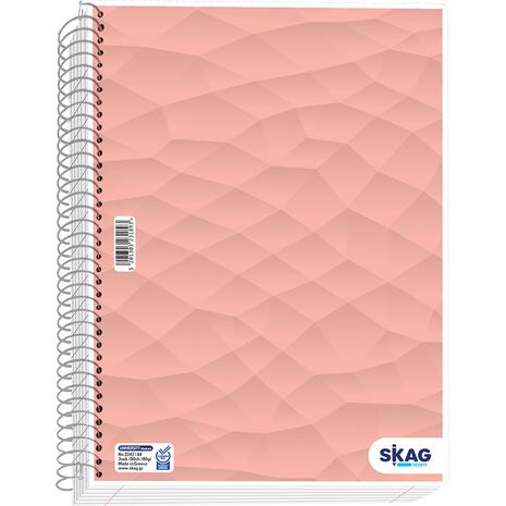 Τετράδιο Σπιράλ Skag University Abstract A4 4 Θεμάτων (Χάρτινο Εξώφυλλο) (231909) (Διάφορα σχέδια)