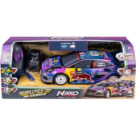 Τηλεκατευθυνόμενο Αυτοκίνητο Nikko RC wrc red bull with tyres (34/10400)