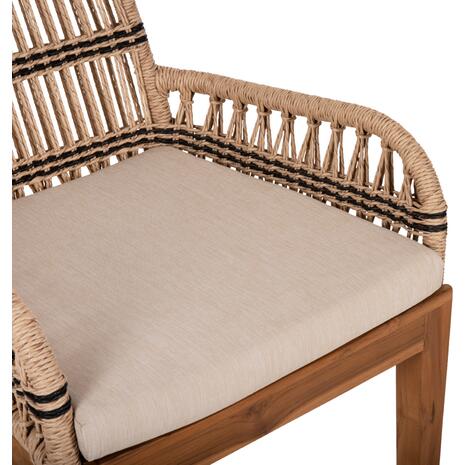 ΠΟΛΥΘΡΟΝΑ STARDOM HM9760.03 ΞΥΛΟ ΤΕΑΚ ΣΕ ΜΕΛΙ ΚΑΙ ΜΑΥΡΟ ΣΧΟΙΝΙ 57x65x83Yεκ.