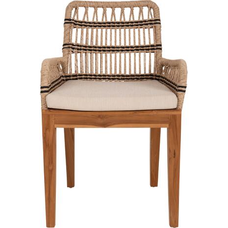 ΠΟΛΥΘΡΟΝΑ STARDOM HM9760.03 ΞΥΛΟ ΤΕΑΚ ΣΕ ΜΕΛΙ ΚΑΙ ΜΑΥΡΟ ΣΧΟΙΝΙ 57x65x83Yεκ.