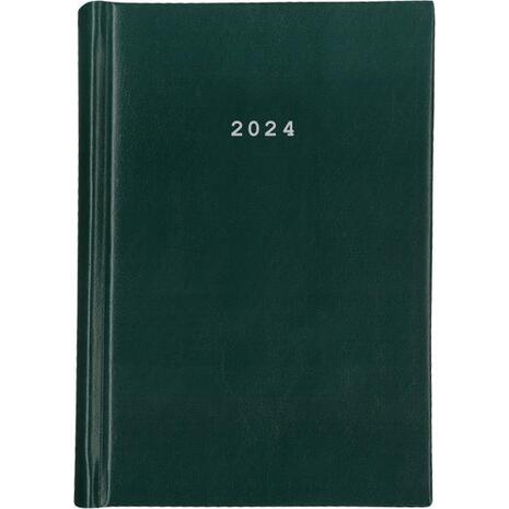 Ημερολόγιο ημερήσιο δετό NEXT Basic 17x25cm 2024 πράσινο