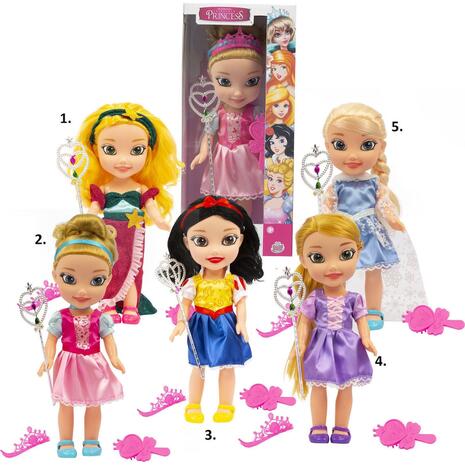 Kούκλα Μεγάλη Πριγκίπισσα Παραμυθιού 35εκ σε διάφορα σχέδια (FAT03000)