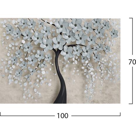 ΠΙΝΑΚΑΣ ΚΑΜΒΑΣ BLOSSOM TREE HM7197.04 100X3X70 εκ.