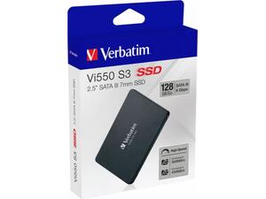 Εσωτερικός Σκληρός Δίσκος Verbatim VI550 S3 2.5″ SSD 128GB (49350)