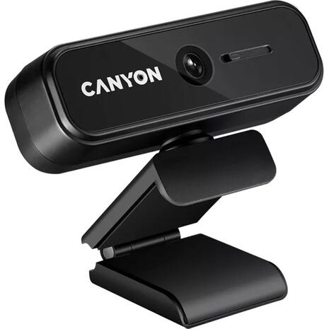 Κάμερα Web Canyon HD Live Streaming 1080P Black - CNE-HWC2N