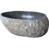 ΝΙΠΤΗΡΑΣ STONE SINK ΛΑΞΕΥΜΕΝΗ ΠΕΤΡΑ ΓΚΡΙ ΑΠΟΧΡΩΣΗ HM4193 55x44x16Υ εκ.