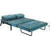 ΚΑΝΑΠΕΣ ΚΡΕΒΑΤΙ CONSTANCE HM3079.15 ΒΕΛΟΥΔΟ MENTA 2½ ΘΕΣΙΟΣ 151x92x66Υεκ.