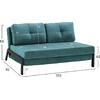 ΚΑΝΑΠΕΣ ΚΡΕΒΑΤΙ CONSTANCE HM3079.15 ΒΕΛΟΥΔΟ MENTA 2½ ΘΕΣΙΟΣ 151x92x66Υεκ.
