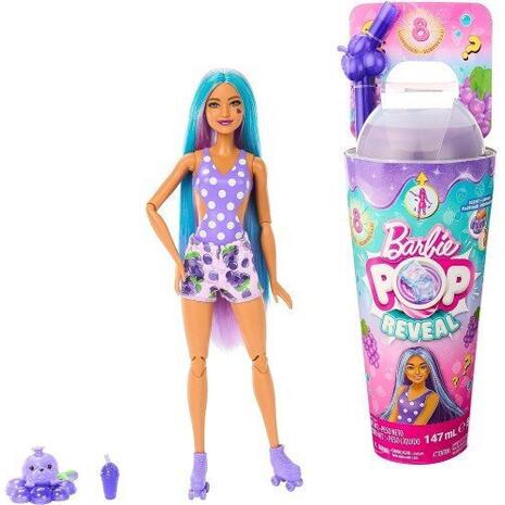 Barbie Pop Reveal- Σταφύλι Με 8 Εκπλήξεις (HNW44)
