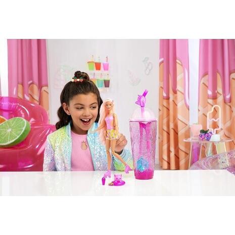 Barbie Pop Reveal Fruit Series Doll, Φράουλα Λεμόνι Με 8 Εκπλήξεις (HNW41)