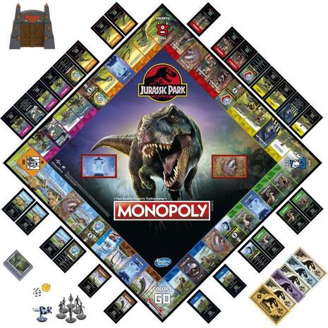 Επιτραπέζιο Monopoly Jurassic Park (F1662)