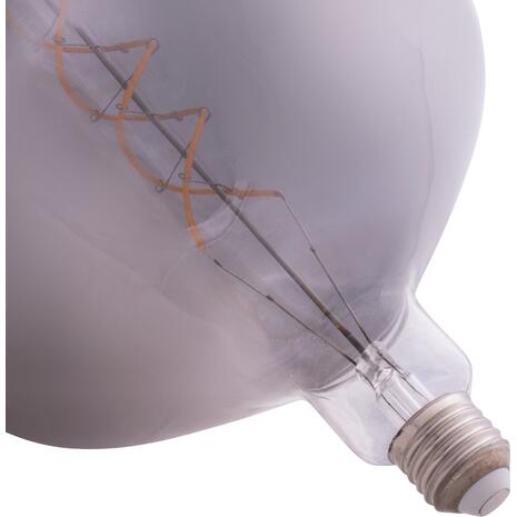 ΛΑΜΠΤΗΡΑΣ LED FILAMENT 8W E27 3000K SMOKE COLOR DIMMABLE  HM4054.03