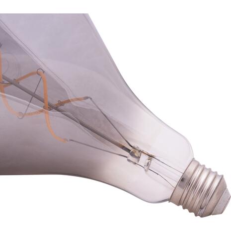 ΛΑΜΠΤΗΡΑΣ LED FILAMENT 8W E27 3000K SMOKE COLOR DIMMABLE  HM4052.03