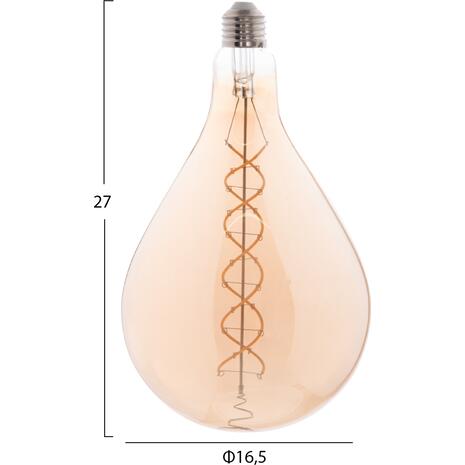 ΛΑΜΠΤΗΡΑΣ LED FILAMENT 8W E27 3000K TEA COLOR DIMMABLE HM4052.02