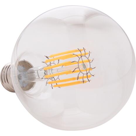 ΛΑΜΠΤΗΡΑΣ GLOBO LED FILAMENT 12W E27 3000K ΔΙΑΦΑΝΟΣ HM4049.01