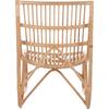 ΠΟΛΥΘΡΟΝΑ GRINN HM9815.01 ΡΑΒΔΟΙ RATTAN ΣΕ ΦΥΣΙΚΟ 56,5x73,5x79,5Υ εκ.