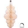 ΛΑΜΠΤΗΡΑΣ LED FILAMENT 8W E27 3000K GOLD COLOR DIMMABLE  HM4056.02