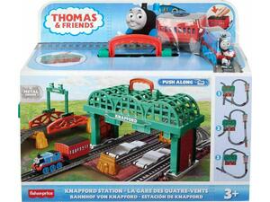 Fisher Price Thomas & Friends Σταθμός του Κνάπφορντ Σετ με Τρενάκι (HGX63)