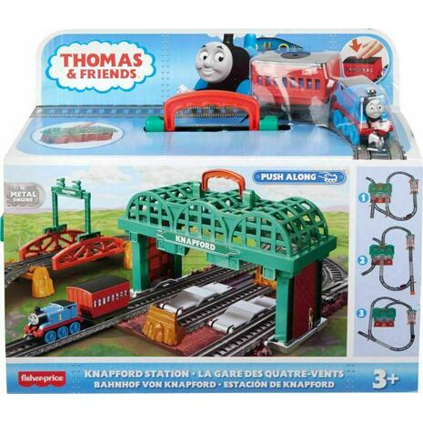 Fisher Price Thomas & Friends Σταθμός του Κνάπφορντ Σετ με Τρενάκι (HGX63)