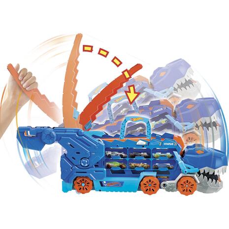 Hot Wheels Απόλυτη Νταλίκα - Πίστα - Δεινόσαυρος (HNG50)