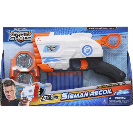 Fast Shots Sigman Recoil with 8 Darts and 2 Targets (590072)