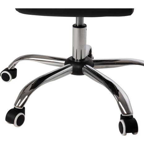 ΚΑΡΕΚΛΑ ΓΡΑΦΕΙΟΥ SEENA HM1190.01 ΜΑΥΡΟ PU-ΠΤΥΣΣΟΜΕΝΟ ΥΠΟΠΟΔΙΟ 62x65x115Y εκ. (Μαύρο)