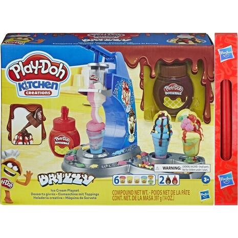 Play doh drizzy ice cream playset (E6688)