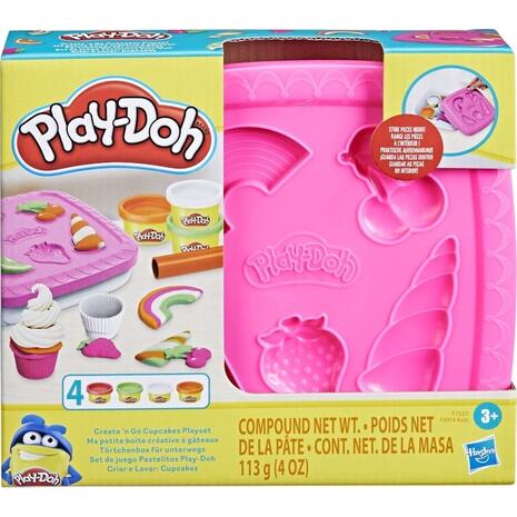 Play Doh Create and Go Cupcakes σε διάφορα χρώματα (F6914)