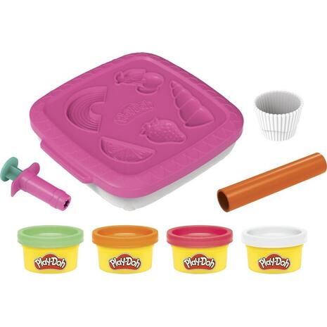 Play Doh Create and Go Cupcakes σε διάφορα χρώματα (F6914)