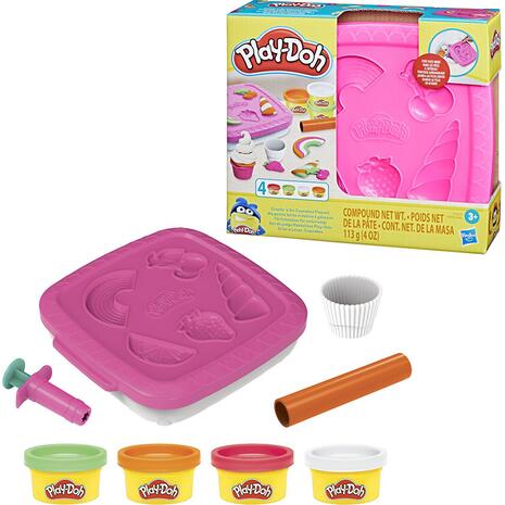 Play Doh Create and Go Cupcakes σε διάφορα χρώματα (F6914)