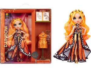 Κούκλα Rainbow High - Φορέματα Πασαρέλας Poppy Orange (587330)