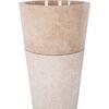 ΝΙΠΤΗΡΑΣ ΜΑΡΜΑΡΙΝΟΣ CONE SINK CREME WHITE Φ40x90Y εκ.HM7808.02