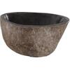 ΝΙΠΤΗΡΑΣ STONE SINK ΛΑΞΕΥΜΕΝΗ ΠΕΤΡΑ ΓΚΡΙ ΧΡΩΜΑ 40x40x20Yεκ.HM7807