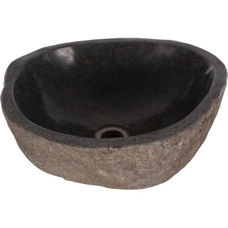 ΝΙΠΤΗΡΑΣ STONE SINK ΛΑΞΕΥΜΕΝΗ ΠΕΤΡΑ ΓΚΡΙ ΧΡΩΜΑ 40x40x20Yεκ.HM7807