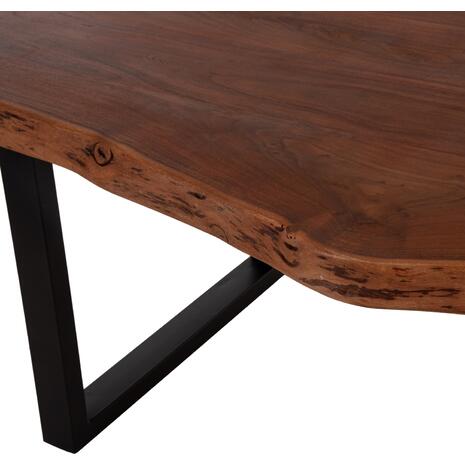 ΤΡΑΠΕΖΙ ΤΡΑΠΕΖΑΡΙΑΣ MONTANA HM9620.11 ΜΑΣΙΦ ΞΥΛΟ ΑΚΑΚΙΑΣ 240x100x77Υεκ. 4εκ ΠΑΧΟΣ ΕΠΙΦΑΝΕΙΑΣ