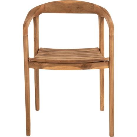 ΠΟΛΥΘΡΟΝΑ DEUS HM9621 ΞΥΛΟ TEAK 54x56x76Yεκ.